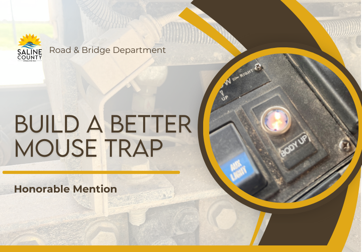 News Image Saline County Road & Bridge Department Receives National Recognition for Safety Innovation