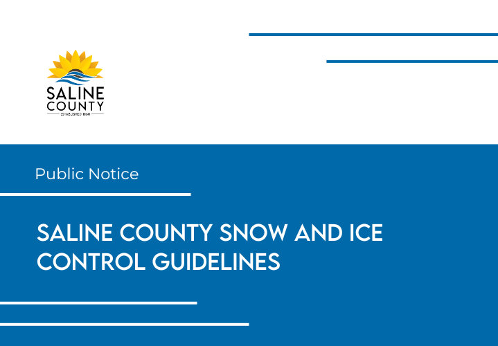 News Image Saline County Snow and Ice Control Guidelines