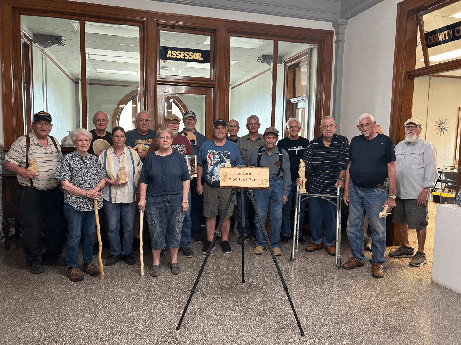 News Image Woodcarving at the Senior Center