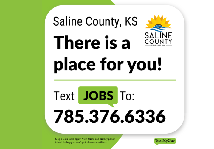 News Image Saline County Launches TextMyGov